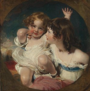 I bambini Calmady (Emily, 1818-1906, e Laura Anne, 1820-94), 1823